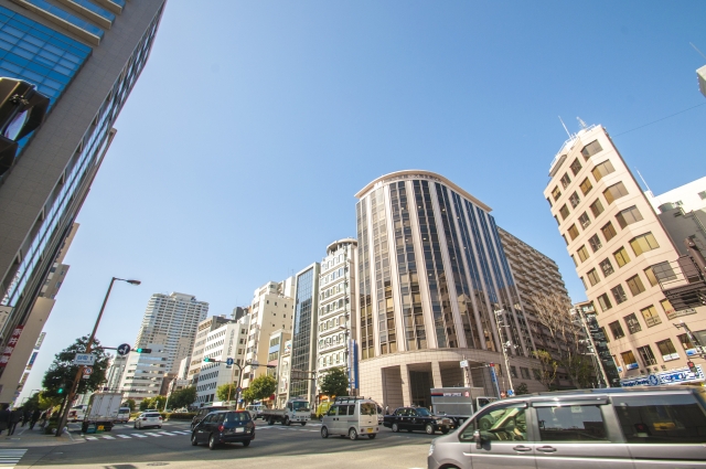大阪天満橋駅周辺の風景